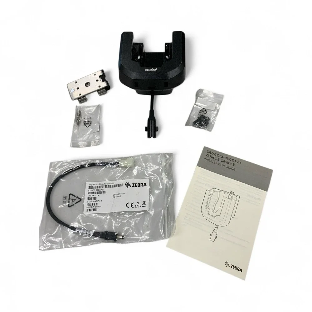 Zebra Technologies  CRD-TC7X-CVCD1 Vehicle Cradle Charger  With DC Cable NIB